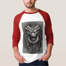 "Discover the Fire Within: Dragon Tattoo T-Shirts"