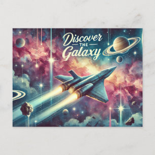  "Discover the Galaxy" Postcard