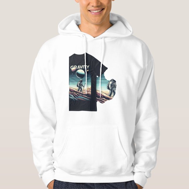 Discover the Power of Gravity: Explore Our Gravity Hoodie (Front)