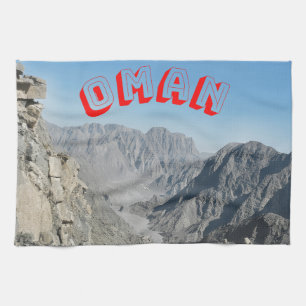 Discover the Rugged Beauty of Oman's Desert Kitchen Towel