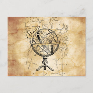 Discover the World Postcard