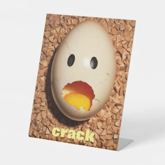 "Discover What's Inside" pedestal sign