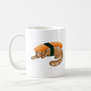 Discover Whimsical Sushi Cats: Embrace Fun Quirky Coffee Mug