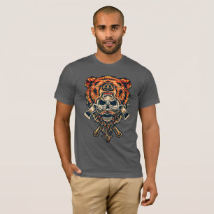 Discover Your Adventurous Spirit: Lumberjack Bear T-Shirt