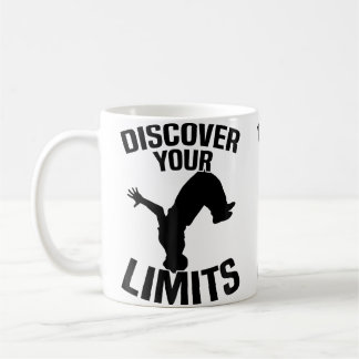 Discover Your Limits Parkour Coffee Mug