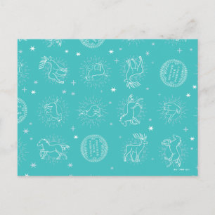 Discover Your Patronus Pattern Postcard