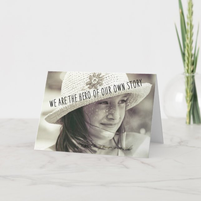 DISCOVER YOURSELF Greeting Card (Front)
