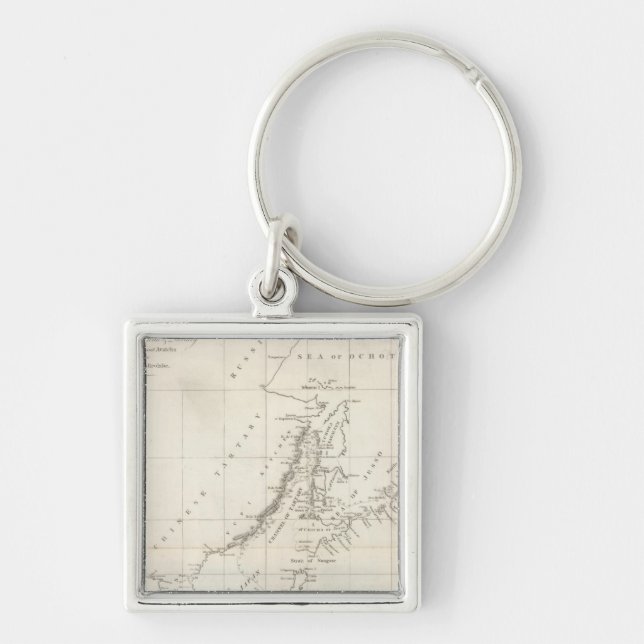 Discoveries made in 1787 In the Seas of China Keychain (Front)