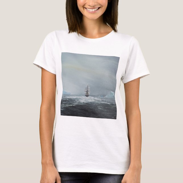 Discovery Captain Scott And Crew T-Shirt (Front)