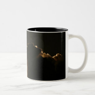 Discovery Lights Up the Night Two-Tone Coffee Mug