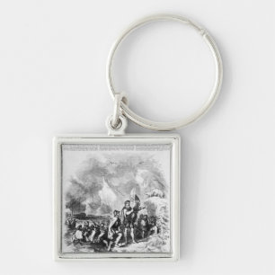 Discovery of America by John and Sebastian Keychain