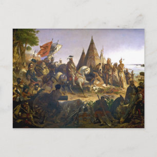 Discovery of the Mississippi by William H. Powell Postcard