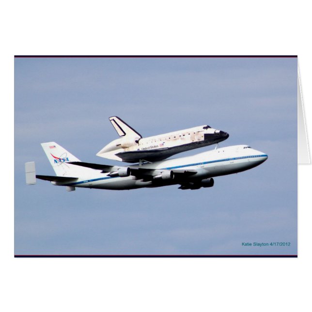 Discovery Space Shuttle Final Flight (Front Horizontal)