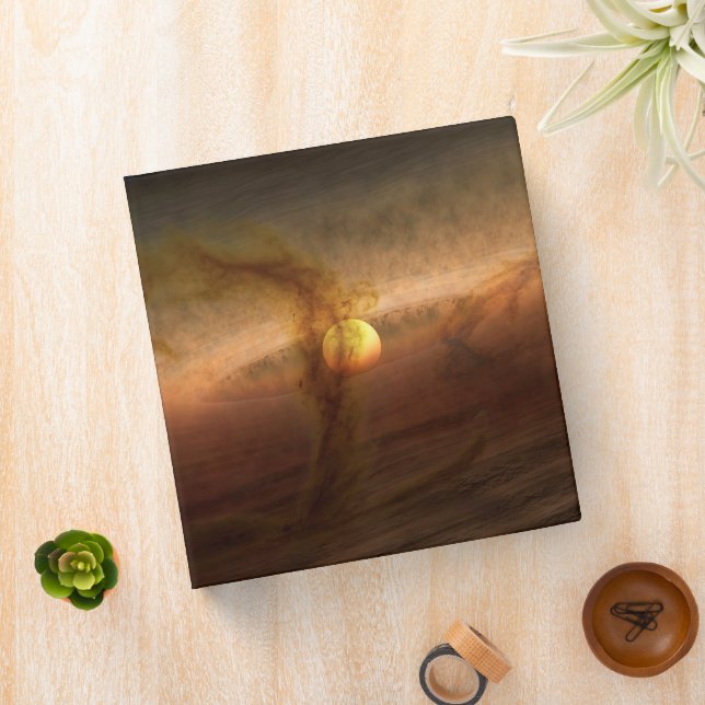 Discs Of Planet-Forming Material Circling Stars. Binder (In Situ)