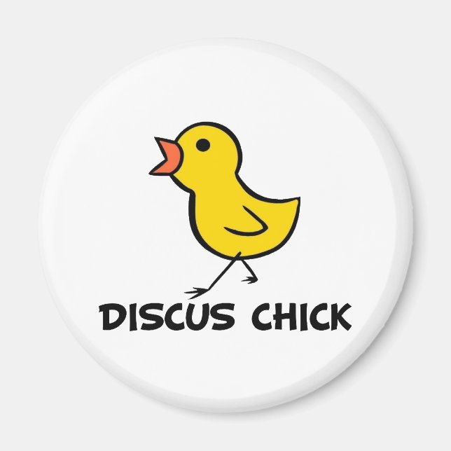 Discus Chick Magnet (Front)