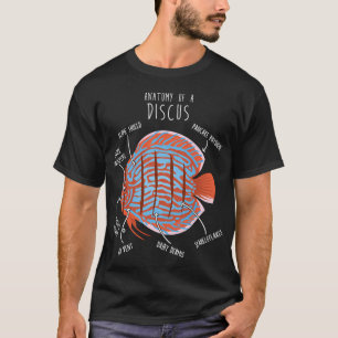 Discus Fish Anatomy T-Shirt
