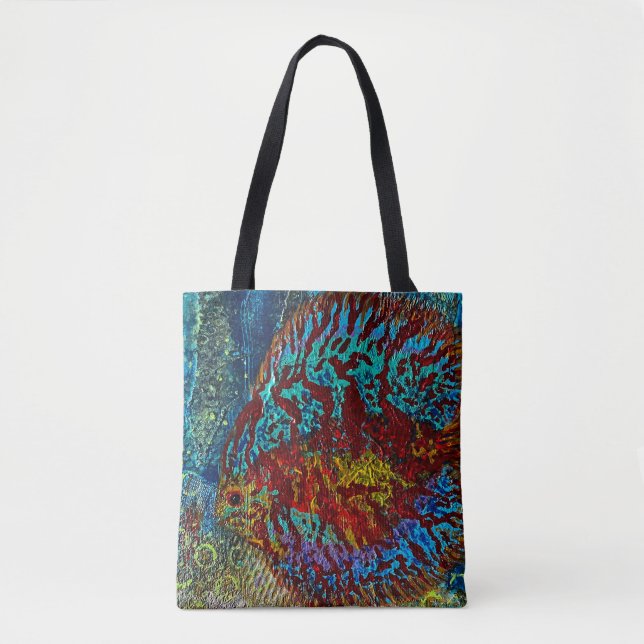 Discus Fish Tote (Front)