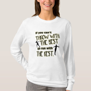 Discus Throw With The Best- Women's Long Sleeve T-Shirt