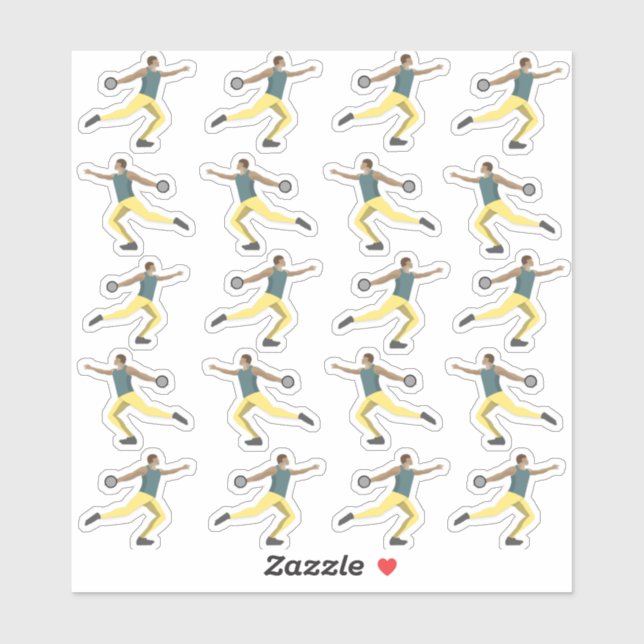 Discus Throwing (Sheet)