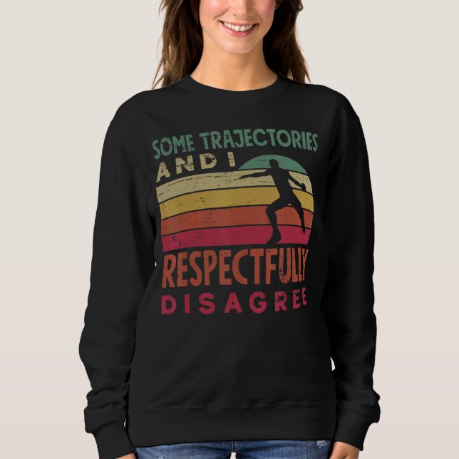 Discus Throwing Discus Thrower Track And Field  1 Sweatshirt (Front)