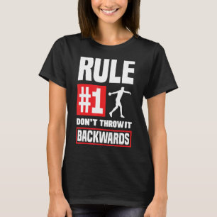 Discus Throwing Discus Thrower Track And Field Rul T-Shirt