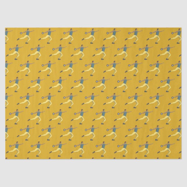 Discus Throwing Tissue Paper (Front)