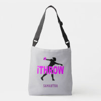 Discus Track Thrower Cross Body Bag