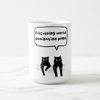 Discussing World Domination Plans Coffee Mug