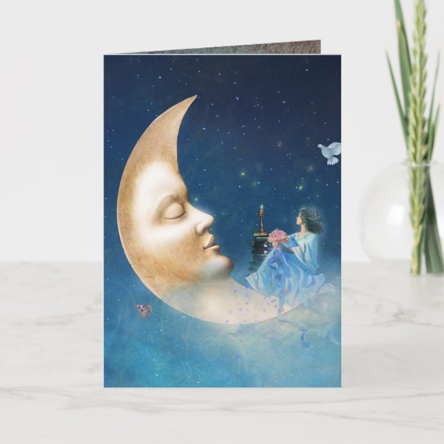 Discussion with Moon Card (Front)