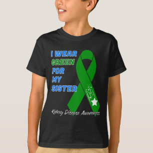 Disease Awareness Dialysis Transplant Donor Warrio T-Shirt
