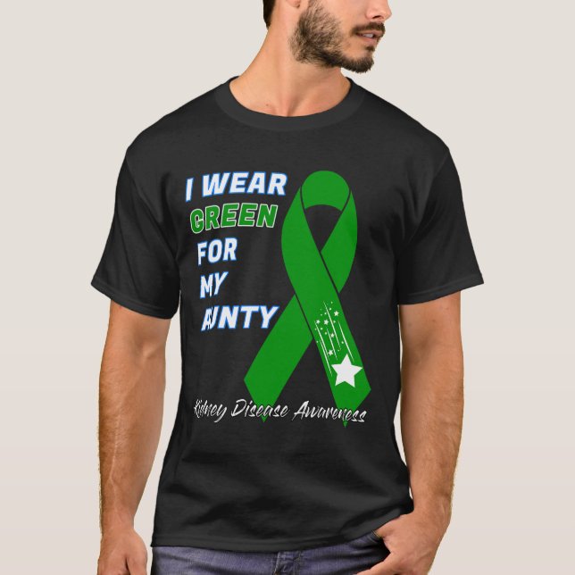 Disease Awareness Dialysis Transplant Donor Warrio T-Shirt (Front)