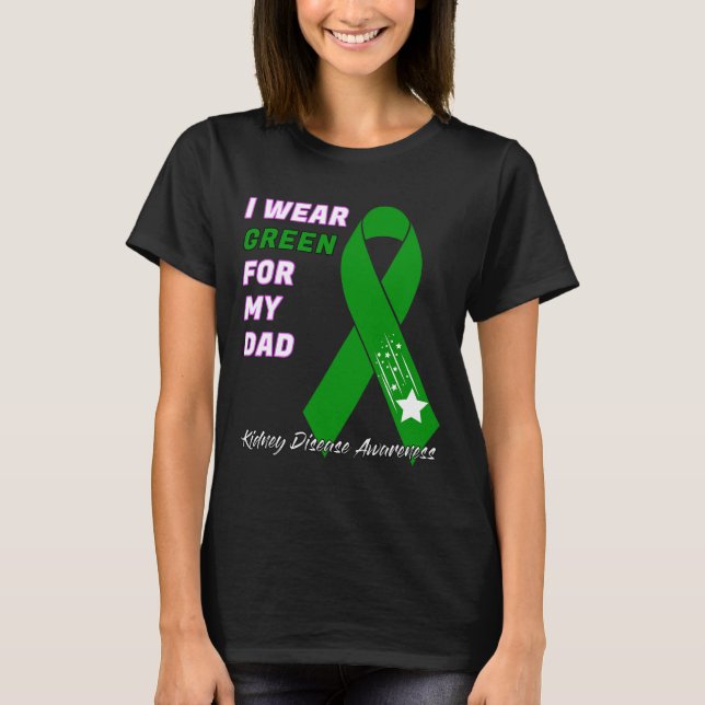 Disease Awareness Dialysis Transplant Patient Warr T-Shirt (Front)