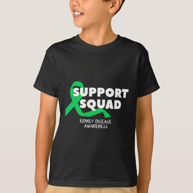 Disease Awareness Support Squad Men Women 1  T-Shirt (Front)