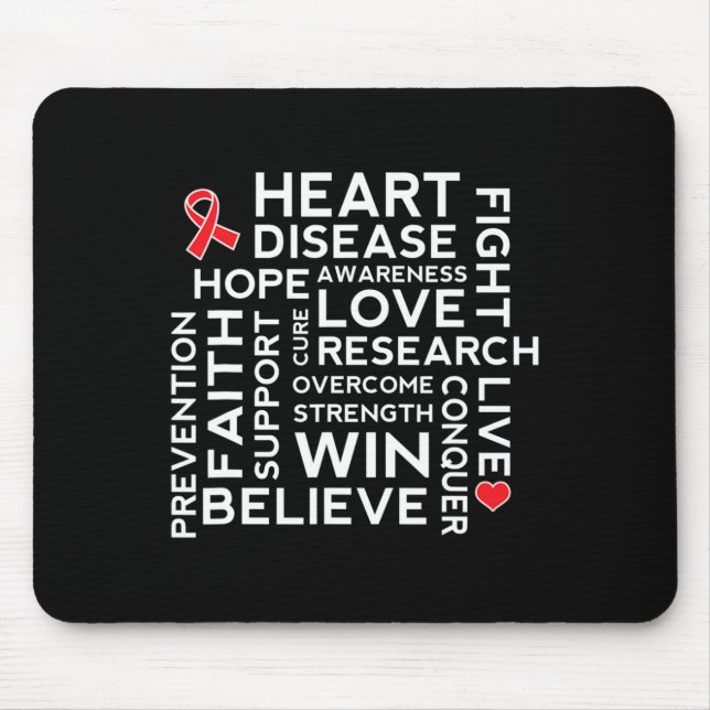 Disease Awareness Support Walk Tee  Mouse Pad (Front)