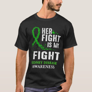 Disease Awareness Survivor Green Ribbon Men Women  T-Shirt