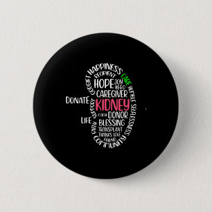 Disease Awareness Transplant Organ Donor Donate 2 Inch Round Button