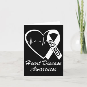 Disease Awareness We Wear Red In February Go Red H Card