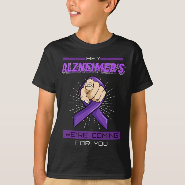Disease Brain Memory Loss Dementia Gift Idea  T-Shirt (Front)