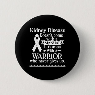 Disease Doesn't Come With A Manual Awareness 2 Inch Round Button