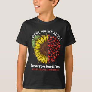Disease No One Walks Alone Tomorrow Needs You T-Shirt