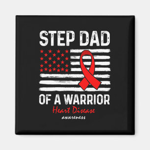 Disease Survivor Support Step Dad Of A Warrior Magnet