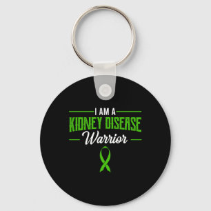 Disease Warrior Dialysis Nephritis Organ Donor Gre Keychain