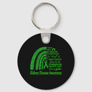 Disease Warrior I'm Fine 2 Keychain