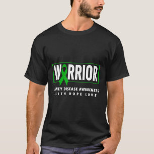 Disease Warrior - Kidney Disease Awareness  T-Shirt