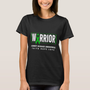 Disease Warrior - Kidney Disease Awareness  T-Shirt
