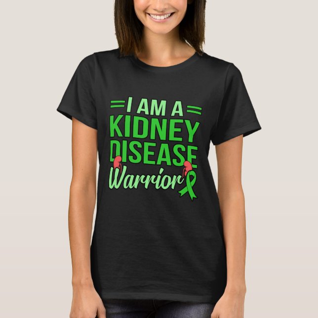 Disease Warrior Organ Donation Awareness Graphic  T-Shirt (Front)