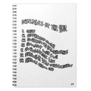 Diseases of The Soul Notebook