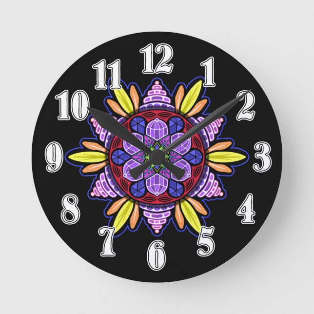 Disencumbered Round Clock (Front)