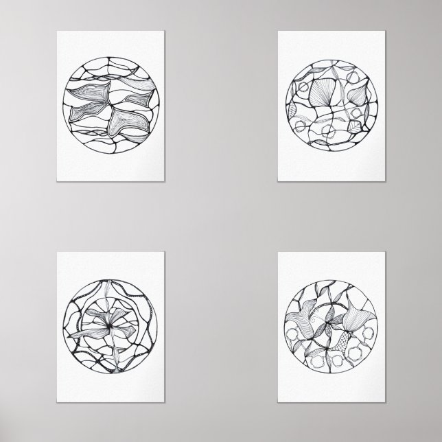 Diseño zen abstracto minimalista (Recto)