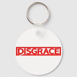 Disgrace Stamp Keychain